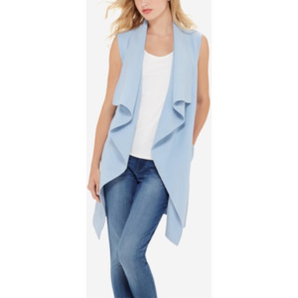 NWT Limited light blue tunic vest